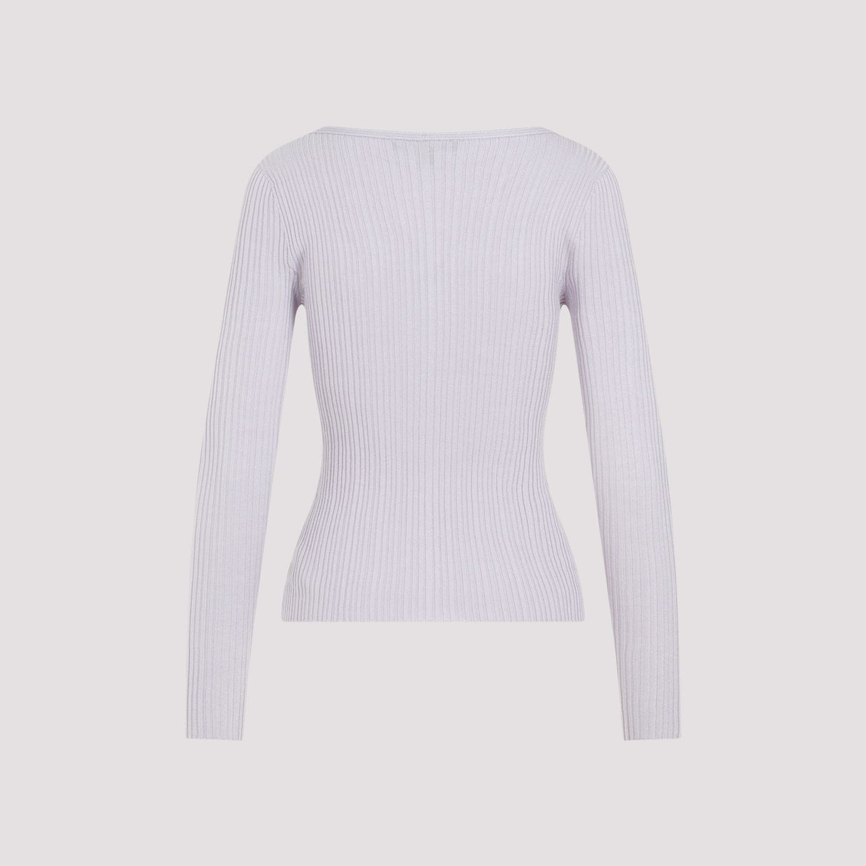 THEORY Soft and Chic Open V Pullover for Women in Pink and Purple