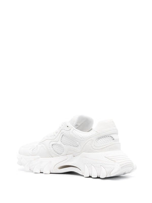 BALMAIN Optic White Low Top Sneakers for Women (2024 Collection)