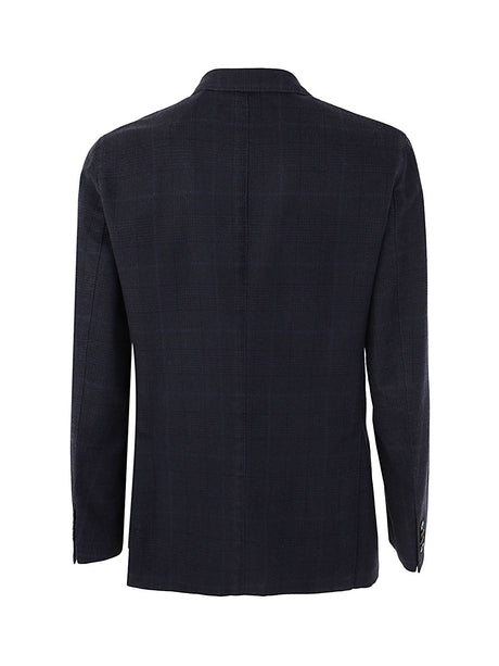 BOGLIOLI Tailored Regular Check Blazer for Men