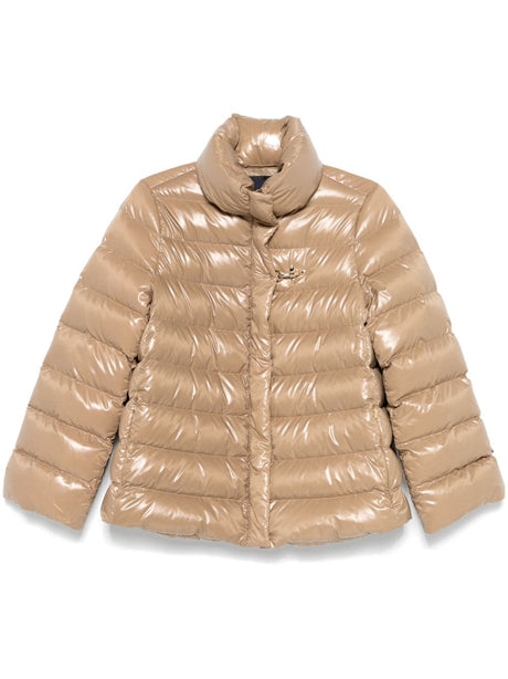 FAY Glossy Quilted Down Jacket for Women