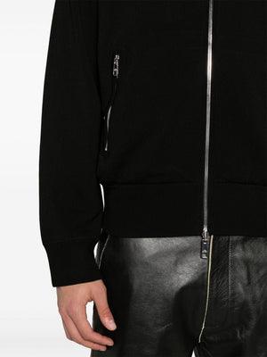 NEIL BARRETT FW23 Men's Black Bomber Jacket