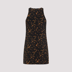 THEORY Stylish Brown Printed Top for Women in SS24