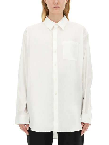 HELMUT LANG Chic Oversized Cotton Shirt (Size S)