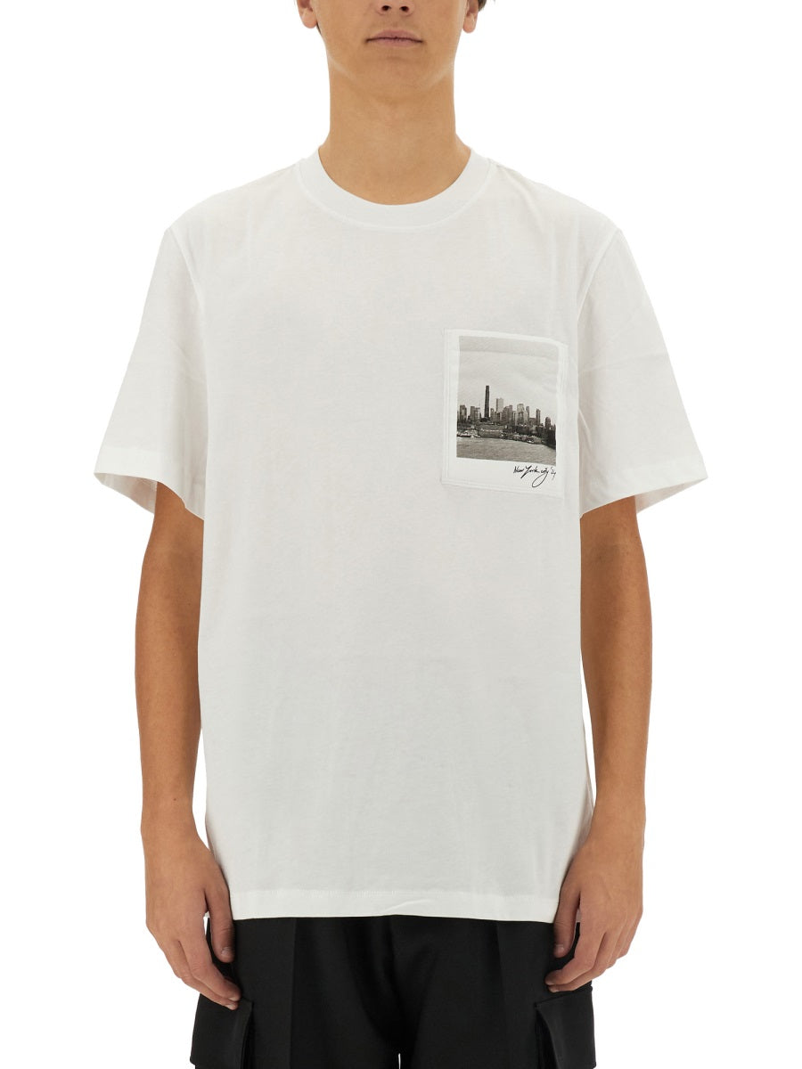 HELMUT LANG Skyline Graphic T-Shirt - Regular Fit