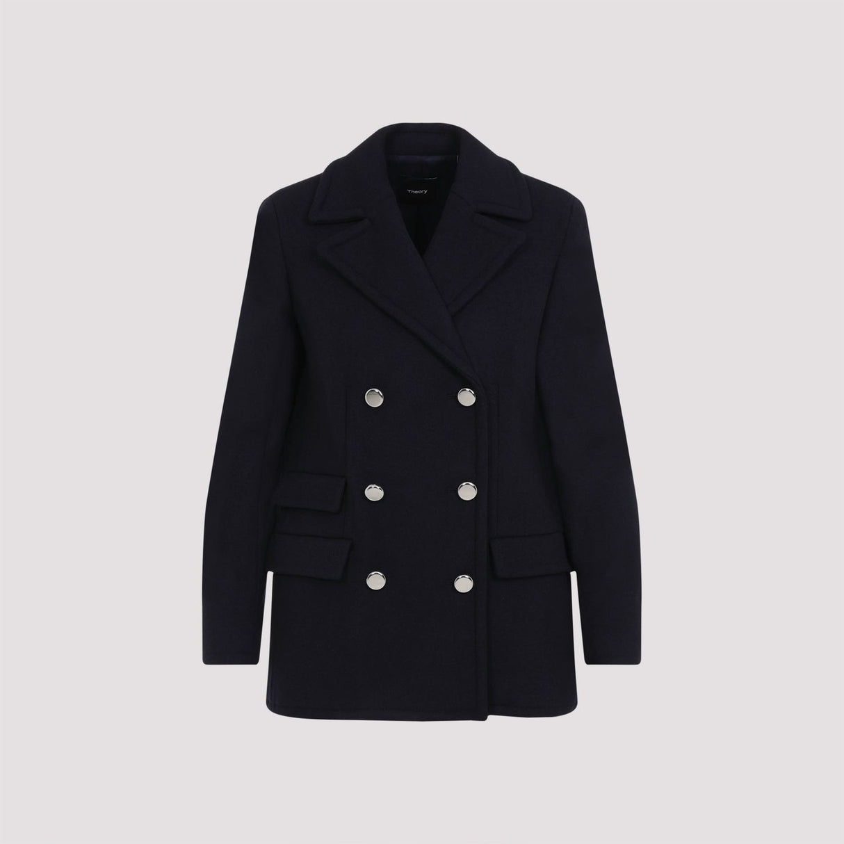 THEORY Classic Women's Peacoat - Timeless Outerwear