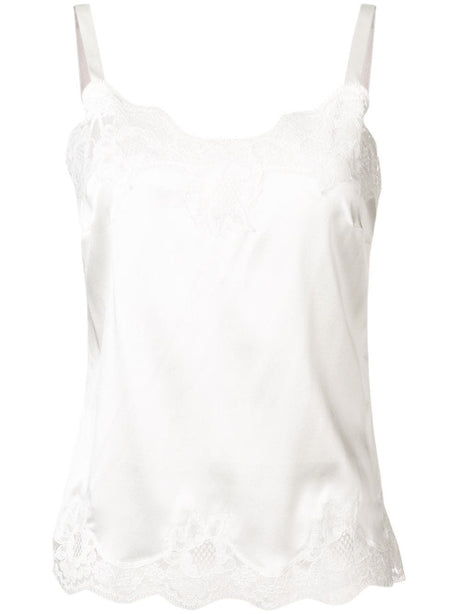 DOLCE & GABBANA Silk Blend Top for Women - SS23 Collection