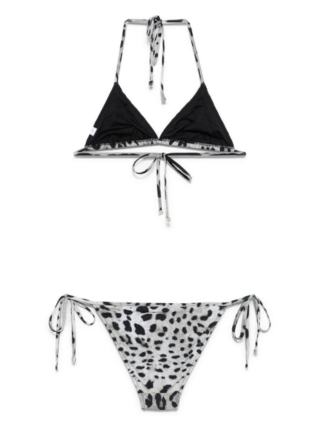 DOLCE & GABBANA Leopard-Print Mini Bikini