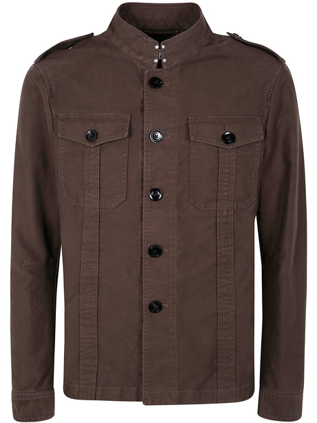 TOM FORD Men's Lightweight Outer Shirt - SS25 Collection