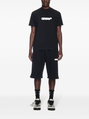 OFF-WHITE Slim Fit Spray Arrow Short Sleeve Tee