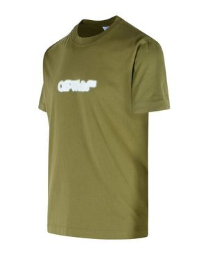 OFF-WHITE Slim Fit Spray Arrow Short Sleeve Tee