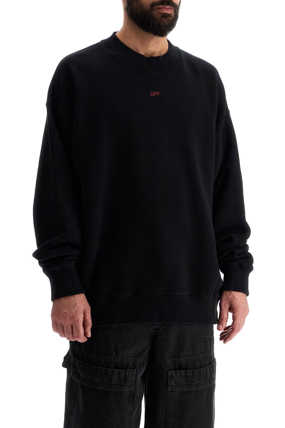 OFF-WHITE Oversized Crewneck Sweatshirt