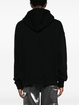 OFF-WHITE Áo Hoodie Skate Khổ Lớn Phong Cách Sách - Thu/Đông 2024