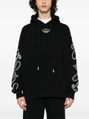 Áo Hoodie Xanh Dương Và Trắng Cho Nam