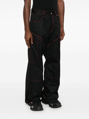 OFF-WHITE Wide Fit Cargo Pants with Velcro Pockets