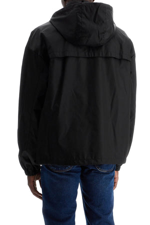 OFF-WHITE Contemporary Boxy Hooded Windbreaker Jacket