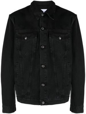 OFF-WHITE 24SS Men's Black Jacket - Trendy and Stylish