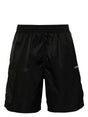 OFF-WHITE Nylon Swim Shorts for Men - Black