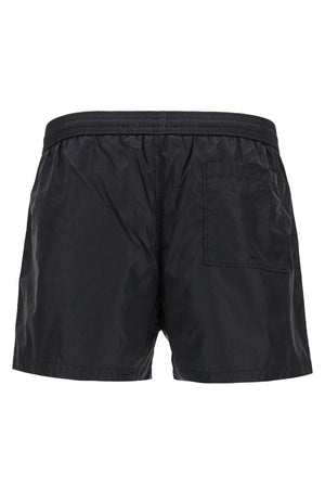 Technical Fabric Off-White Logo Bermuda Shorts - FW24