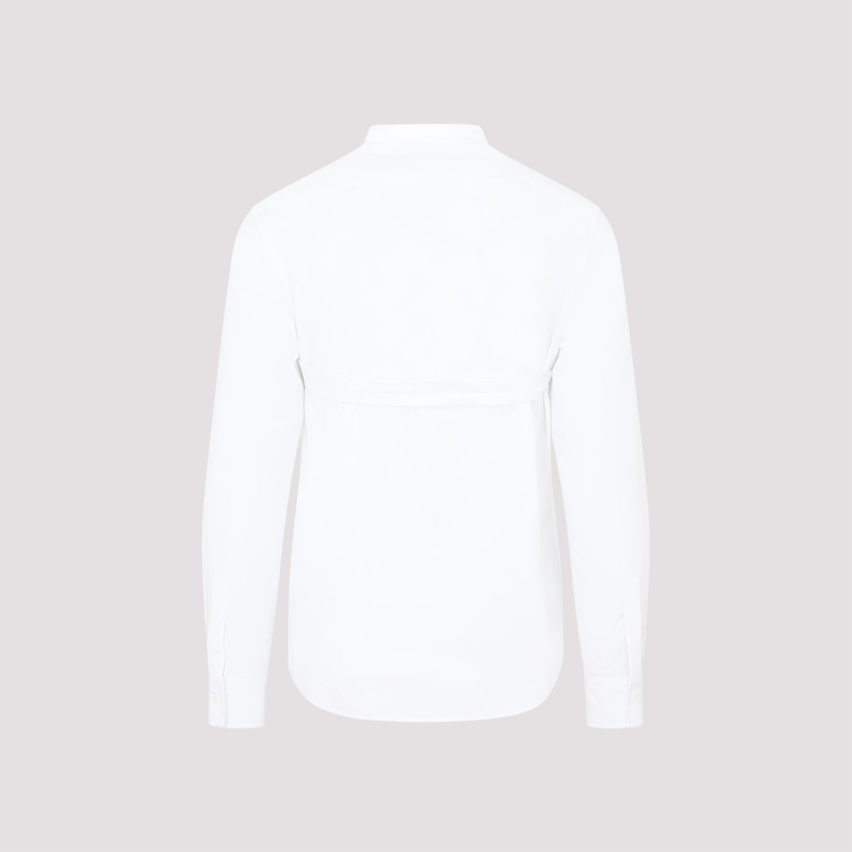 Mens Off-White Cotton Shirt