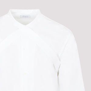 Mens Off-White Cotton Shirt