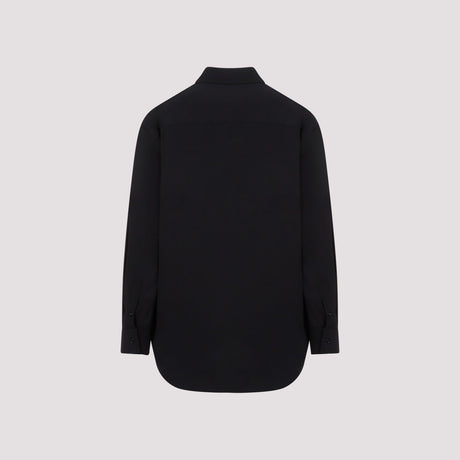 OFF-WHITE Men's Black Cotton Shirt - SS24 Collection