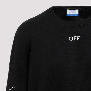 OFF-WHITE Stitch Arrow Diagonal Pullover