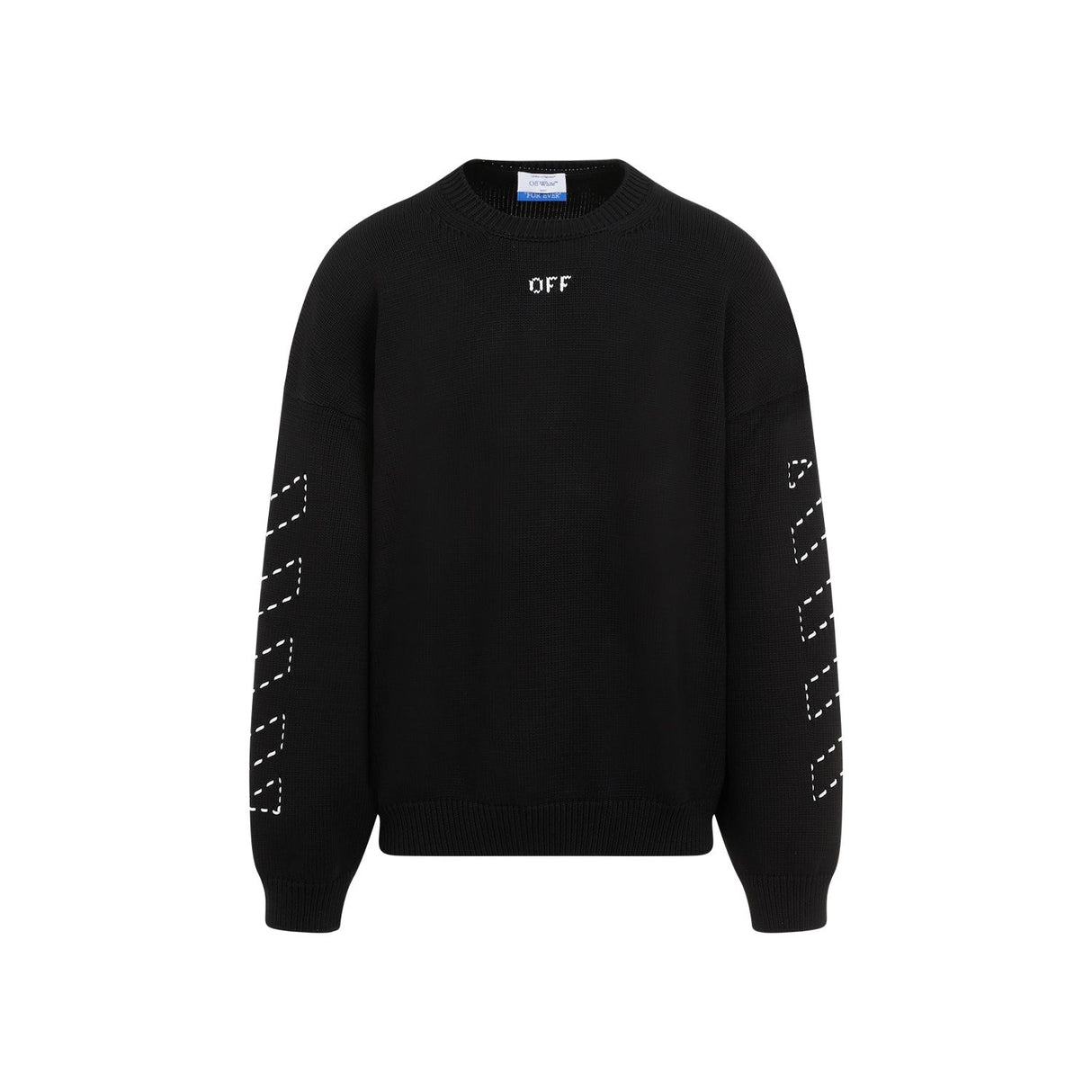 OFF-WHITE Stitch Arrow Diagonal Pullover