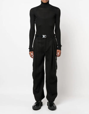 OFF-WHITE Helvetica Logo Turtleneck Sweater for Men