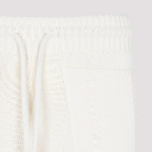 OFF-WHITE 3D DIAG KNIT PANTS for Men in Nude & Neutrals