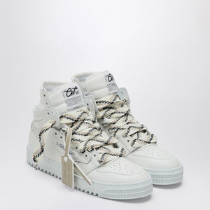 OFF-WHITE High-Top Leather Trainer