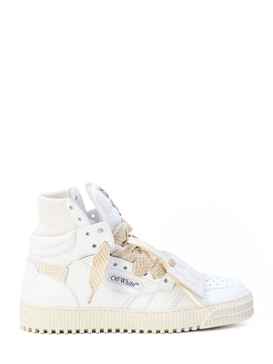 OFF-WHITE Sneaker 3.0 OFF-COURT in Leather with Rubber Sole