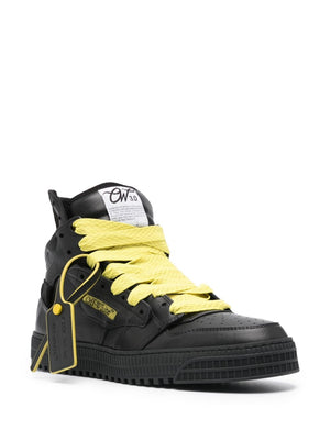 OFF-WHITE Sneaker 3.0 OFF-COURT in Leather with Rubber Sole