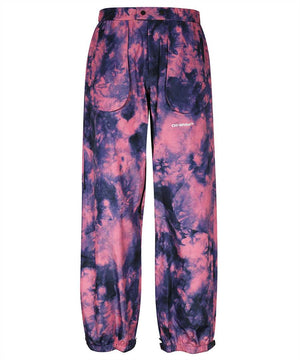 OFF-WHITE Multicolor Tie Dye Ski Trousers for Men SS23