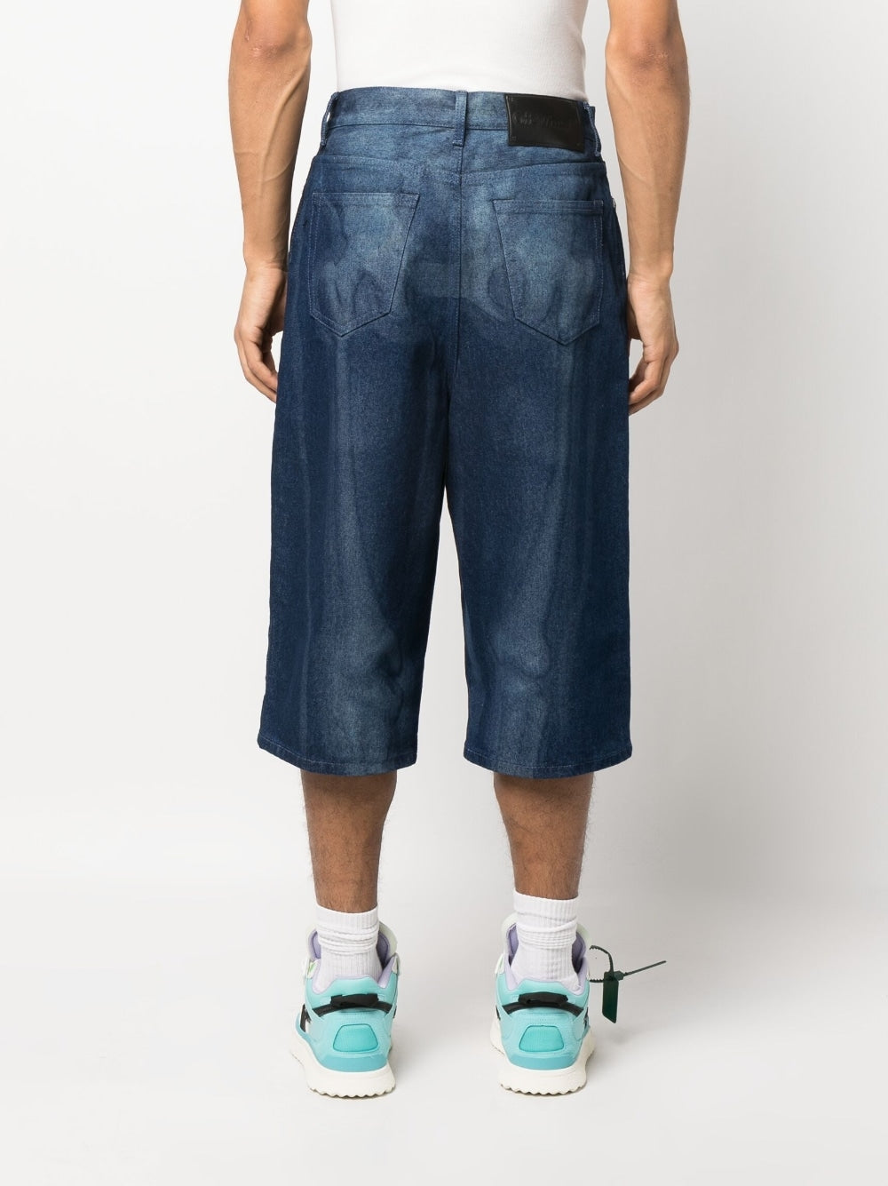 OFF-WHITE Body Scan Mini Bermuda Shorts