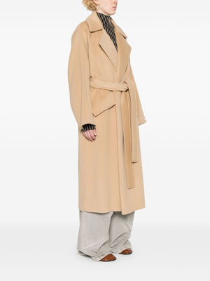 MAX MARA SPORTMAX Elegant Cashmere-Blend Winter Coat