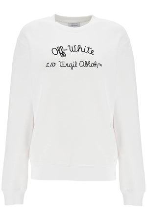 OFF-WHITE Oversized Crewneck Sweatshirt