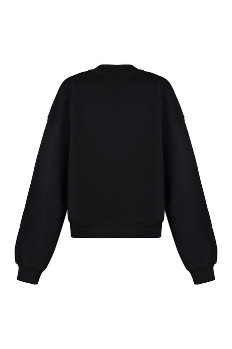 OFF-WHITE Urban Chic Oversized Sweatshirt with Asymmetrical Hem