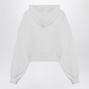 OFF-WHITE Cropped Women's Sweatshirt with Logo