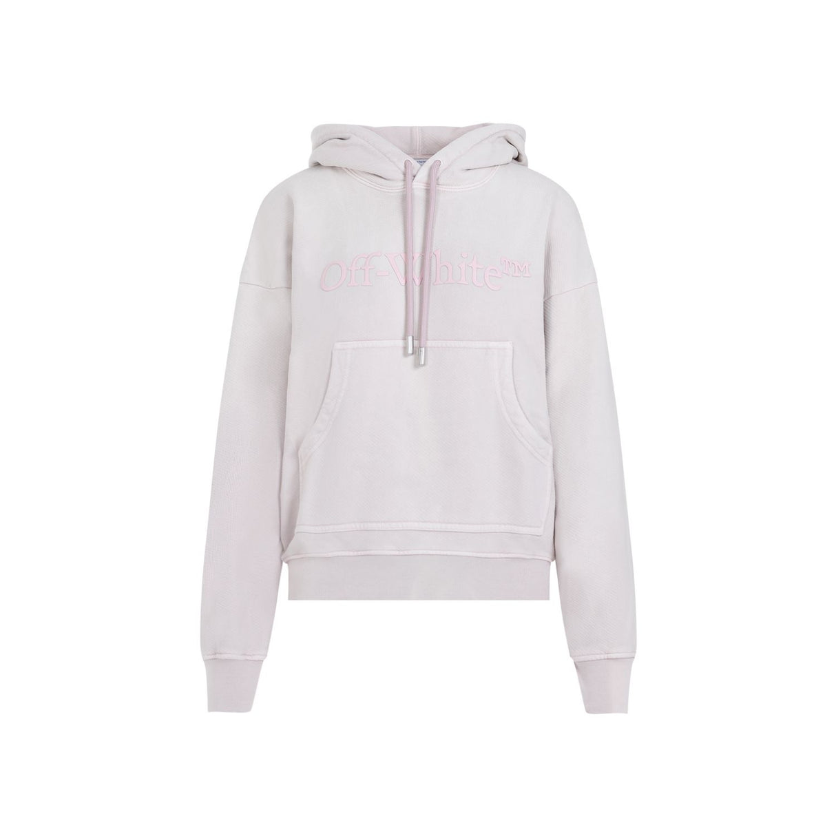 OFF-WHITE Cotton Hoodie with Logo for Women - SS24