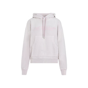 Áo Hoodie Cotton Màu Hồng Nhạt cho Nữ