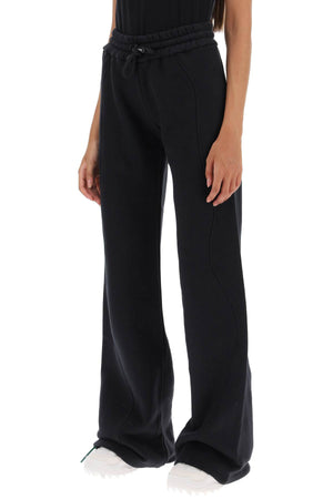 OFF-WHITE Black Cotton Pants for Women