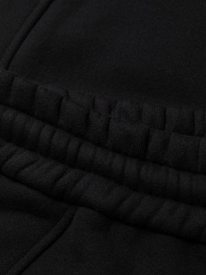 Quần cotton đen cho phụ nữ - Bộ sưu tập FW23