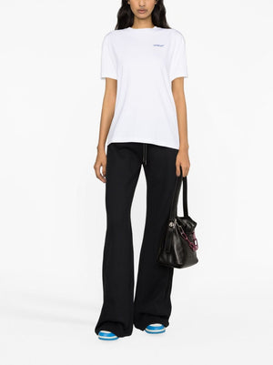 OFF-WHITE Black Cotton Trousers for Women - FW23 Collection