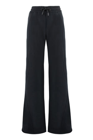 OFF-WHITE Black Cotton Trousers for Women - FW23 Collection