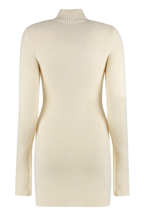 OFF-WHITE Bouclé Knit Dress for Women