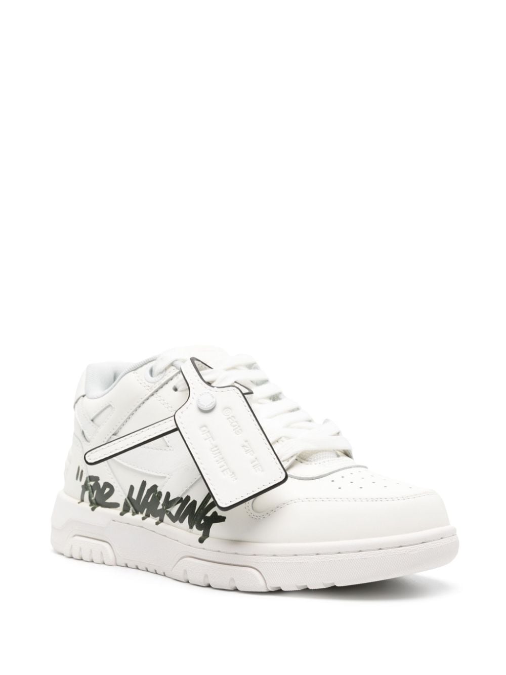 OFF-WHITE Out of Office Leather Sneakers - Women