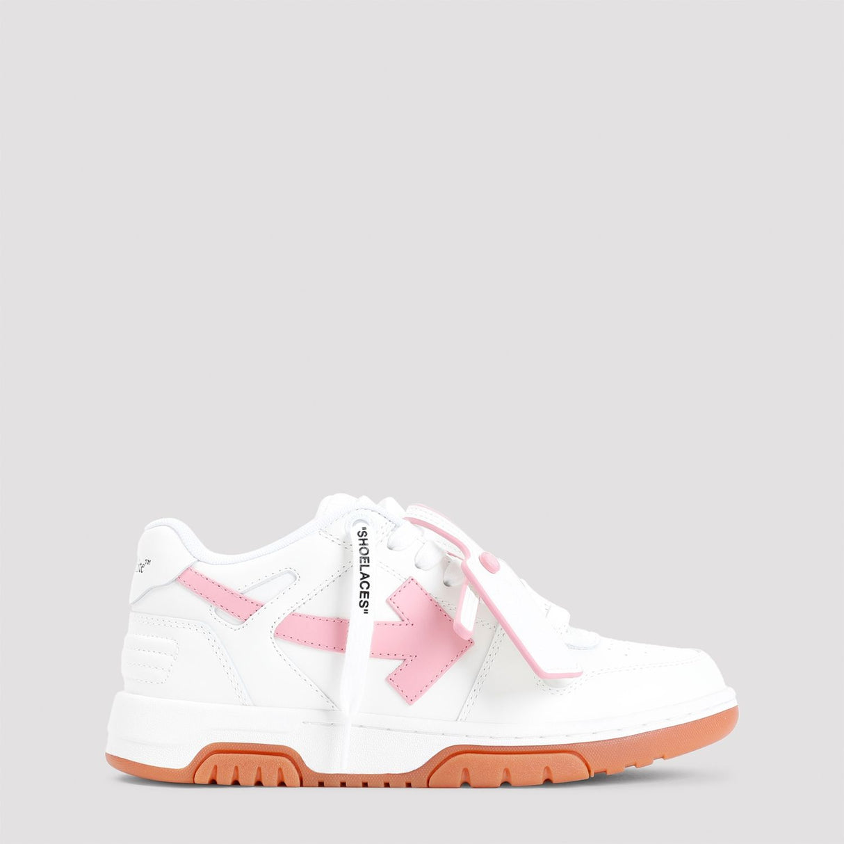 OFF-WHITE Out of Office White Leather Sneakers