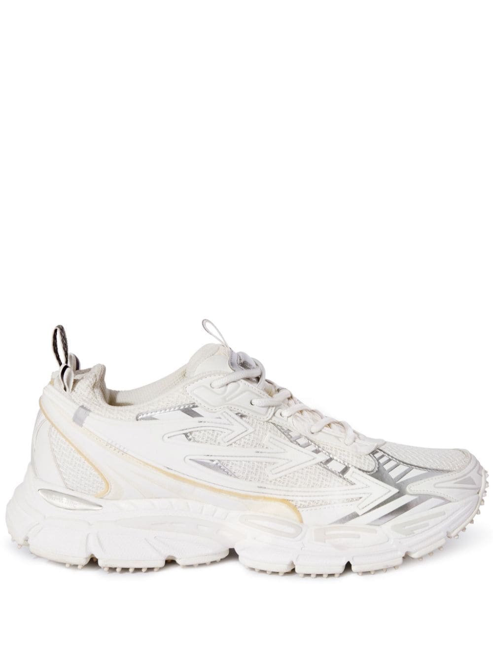 OFF-WHITE Sleek Women's Sneakers - Right Back White