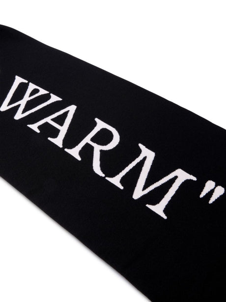 OFF-WHITE Reversible Cozy Scarf for Women