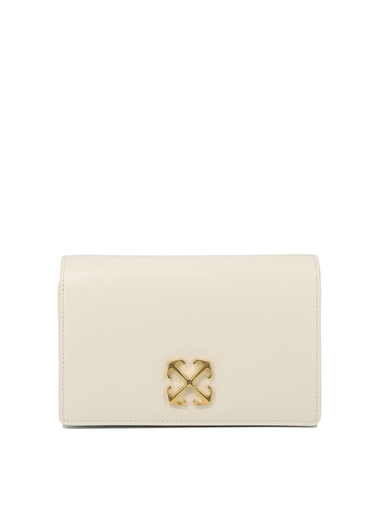 OFF-WHITE Elegant White Wallet on Chain - SS24 Collection